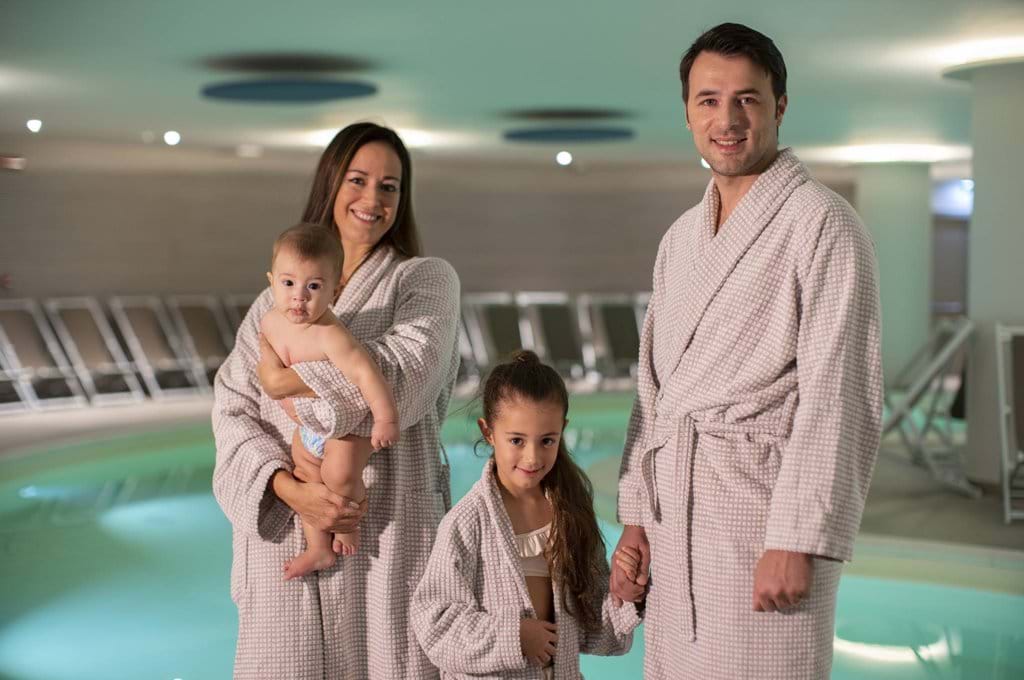 Wochenende Familie im Spa